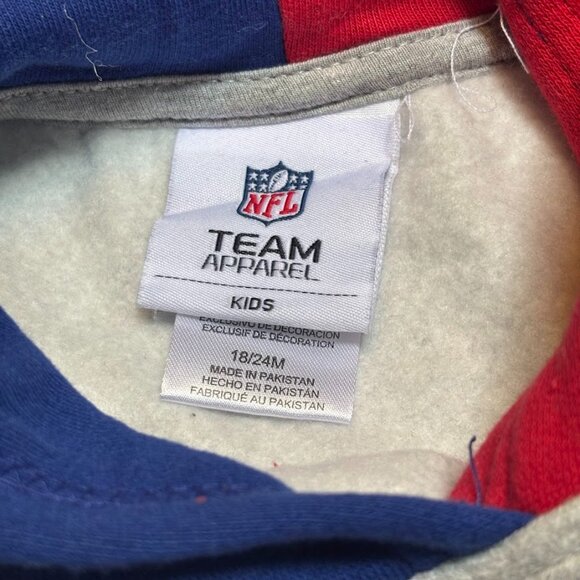NFL NY Giants Football Infant 18 months Hooded Sweatshirt - Picture 5 of 6